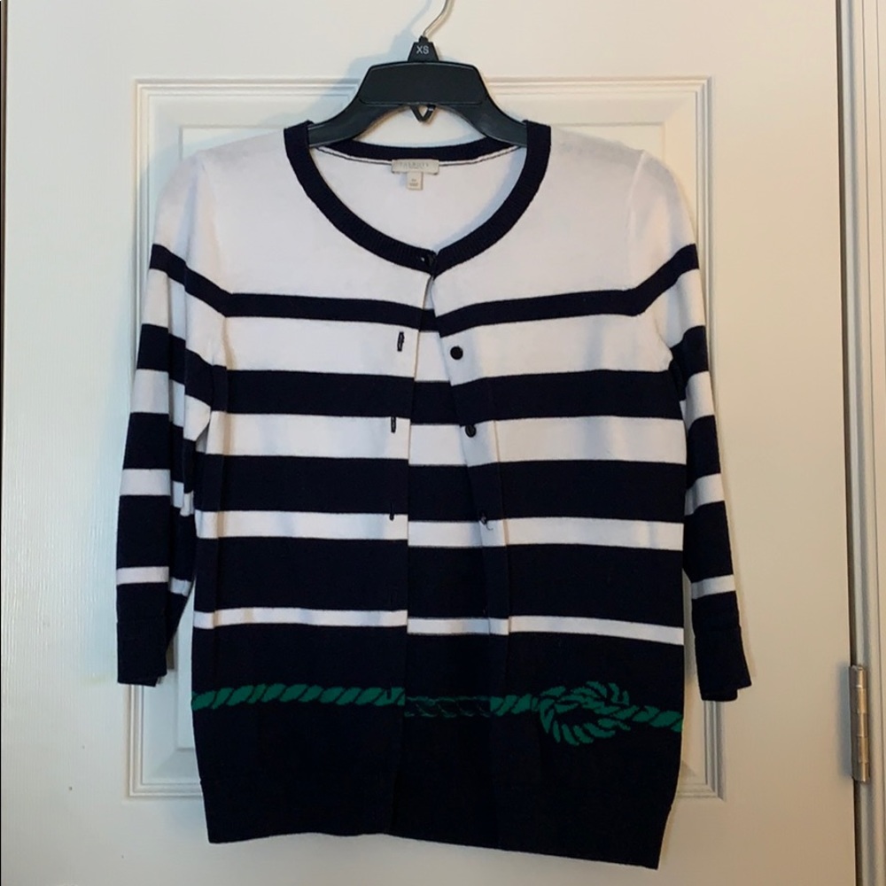Nautical cardigan